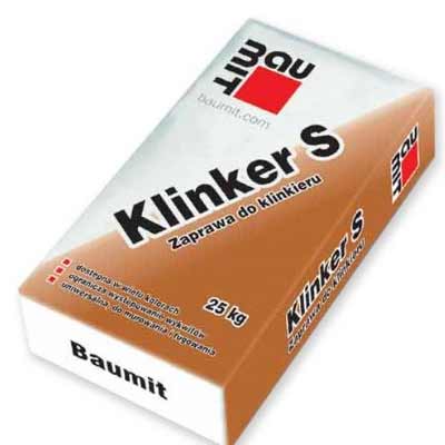 Zaprawa do klinkier Baumit Klinker S 25 kg antracyt